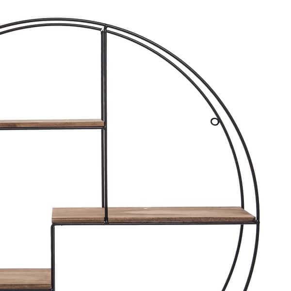 Shop Foreside Home Garden 31 5 Inch Diameter Round Modern Metal