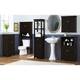Spirich Home Bathroom Shelf Over-The-Toilet, Bathroom SpaceSaver, Bathroom Bathroom Storage Cabinet Organizer with Drawer