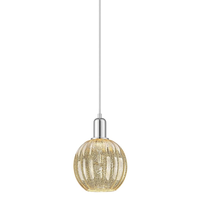 Innovations Lighting 716-1P-11-7 Preston Pendant Preston 7" Wide Mini - Polished Chrome / Mercury