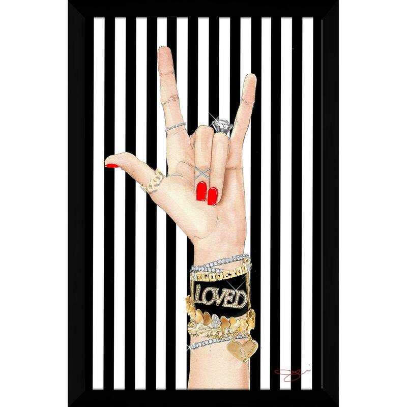 "Loved" by Jodi Print on Acrylic