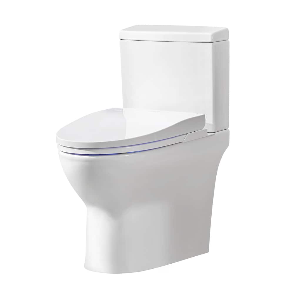 Ove Decors 1.28 GPF Wall Mounted One Piece Elongated Toilet � Seat