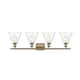 Option Clear / Brushed Brass Finish