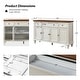 preview thumbnail 12 of 20, Ottfried Traditional 58'' Wide Sideboard with 3 Drawers and 4 Doors by HULALA HOME