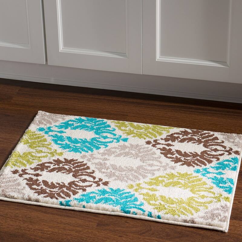 Claremont Damask Rug Collection