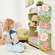 preview thumbnail 6 of 8, Fantasy Fields Kids 3-Tier Bookcase for Girls Bedroom, Playroom Storage Organizer for Toys, Books, Nursery & Kids Furniture
