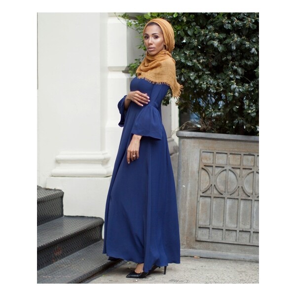 womens navy blue formal dress