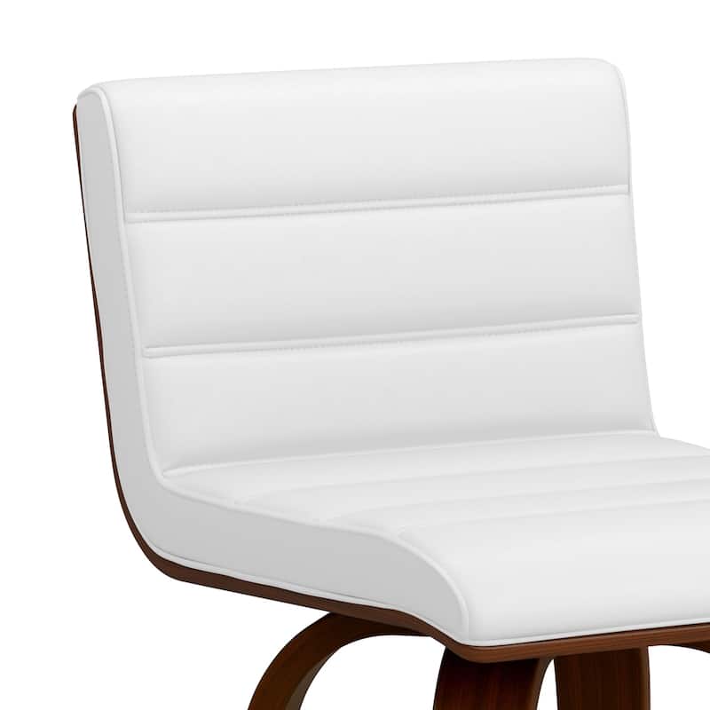 WYNDENHALL Madigan Mid Century Modern Counter Height Stool - 18.9" D x 16.9" W x 34.7" H