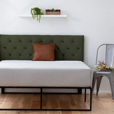 Brookside Adjustable Velvet and Metal Contemporary Platform Bed