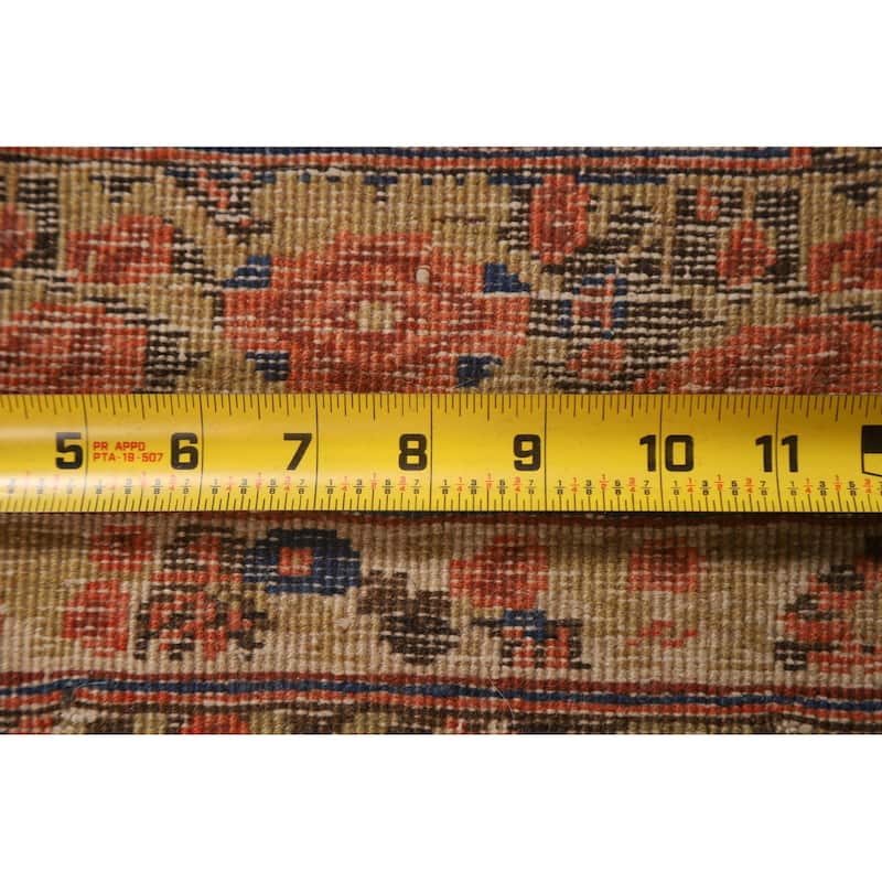 Pre-1900 Antique Afshar Persian Area Rug Vegetable Dye Wool Carpet - 4'0"x 6'1"