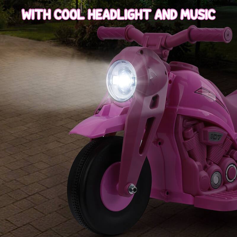 Kids Electric Motorcycle with Bubble Function