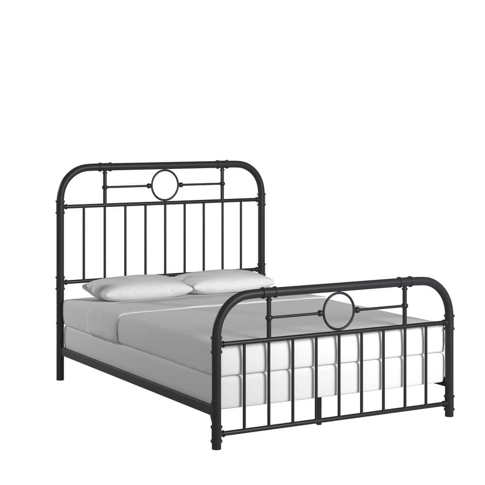 Kendal Black Metal Bed by iNSPIRE Q Classic