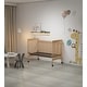 preview thumbnail 12 of 16, 3-In-1 Convertible Crib , Made Of Sustainable Pinewood, Non-Toxic Finish, Comes With Locking Wheels, Wooden Nursery Furniture