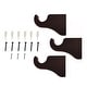 preview thumbnail 37 of 41, Mix & Match Wood Single / Double Curtain Rod Bracket