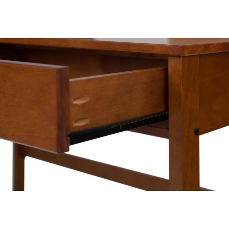 Copper Grove Rivne Modern Sturdy Home Office Wood Desk with Drawers and Compartments
