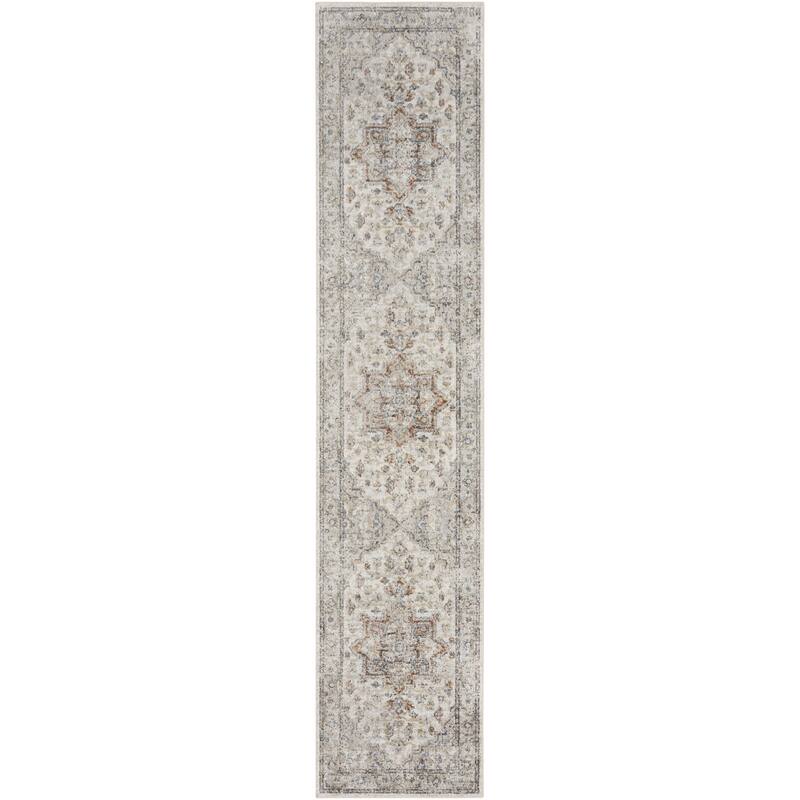 Same Power Loomed Low Pile Area Rug By HomeRoots - 96' X '26' X '0.25