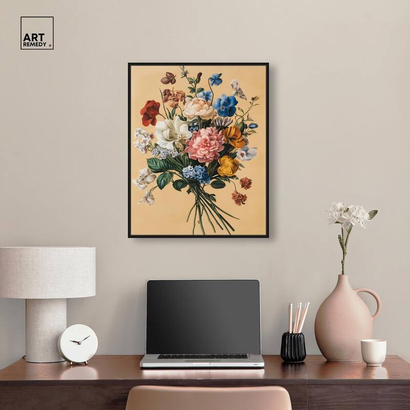 Floral Fiesta Canvas by Art Remedy