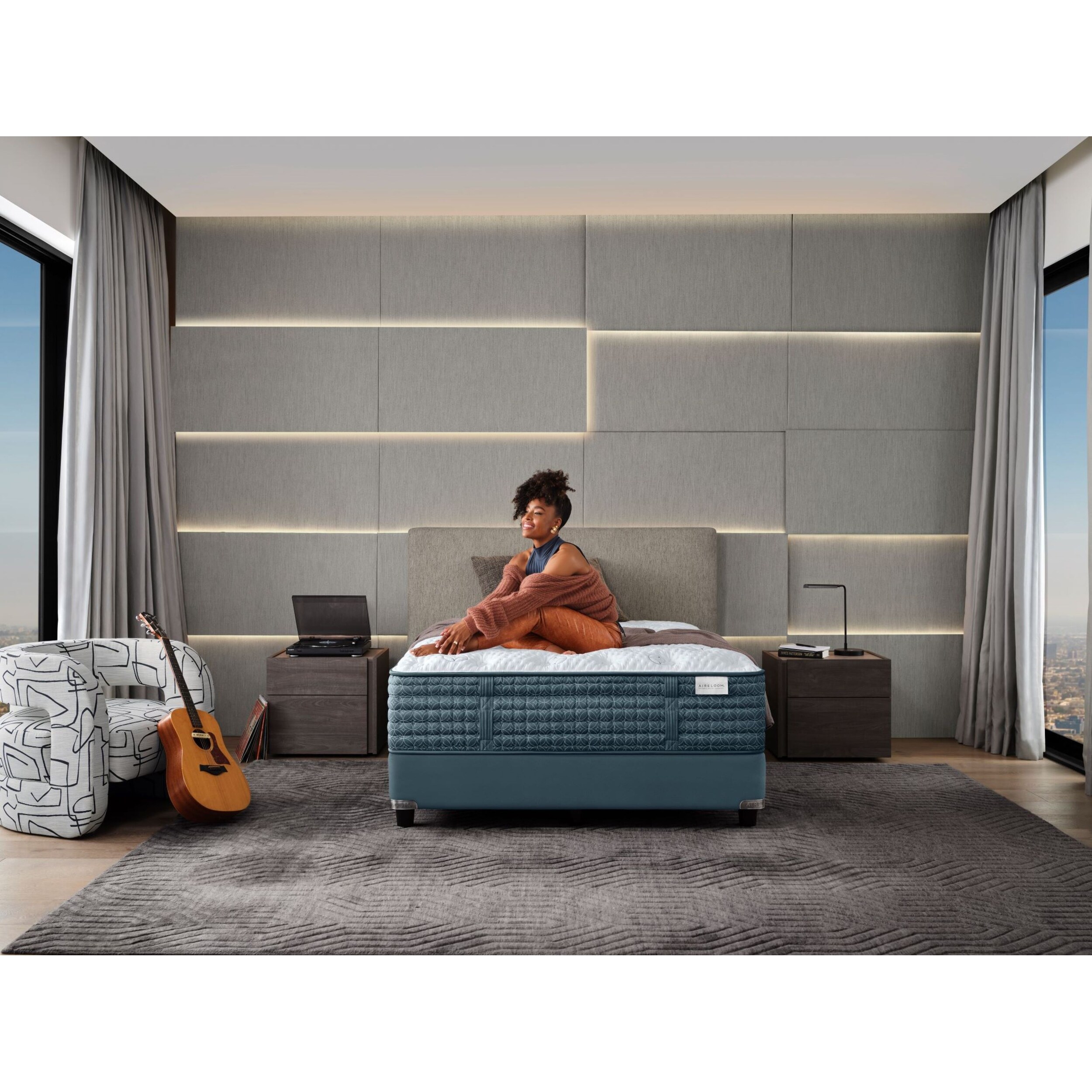 Aireloom sunbeam plush on sale king mattress only