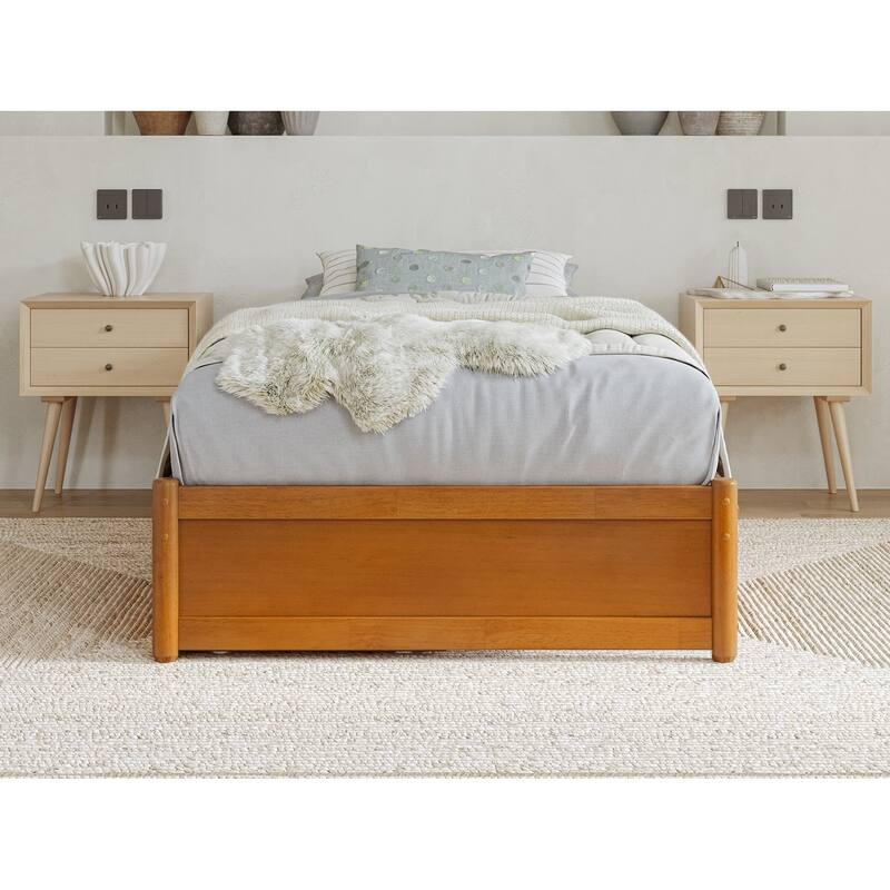 Barcelona Panel Platform Bed with Storage Drawers