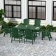 preview thumbnail 34 of 60, Altura 7-Piece Poly Eco-Friendly All Weather Outdoor Dining Set with Armchairs