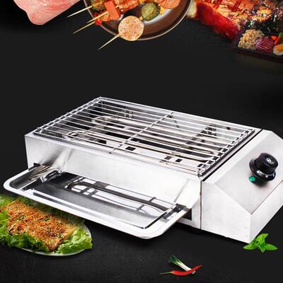 1800W Smokeless Barbecue Oven Electric Grill for BBQ Equipment