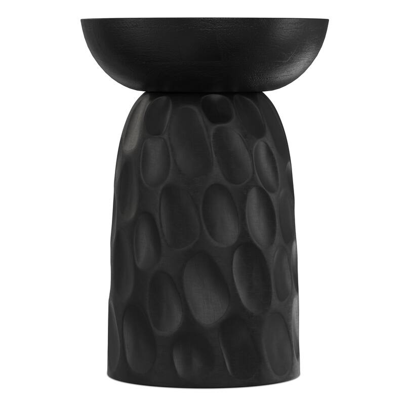 WYNDENHALL Willis 13" Wide Solid Wood Contemporary Accent Table & Fully Assembled - 12.6" D x 12.6" W x 17.7" H