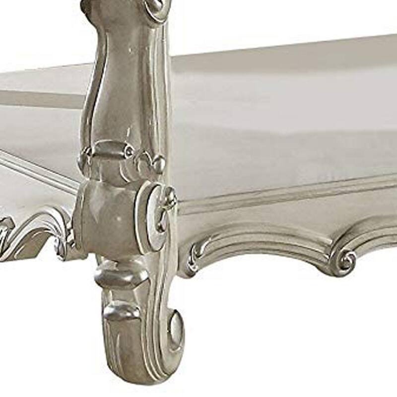Imperial Coffee Table, Bone White