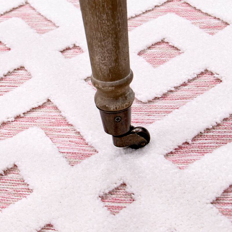 Simply Southern Cottage Covington Geometric Indoor Outdoor Rug