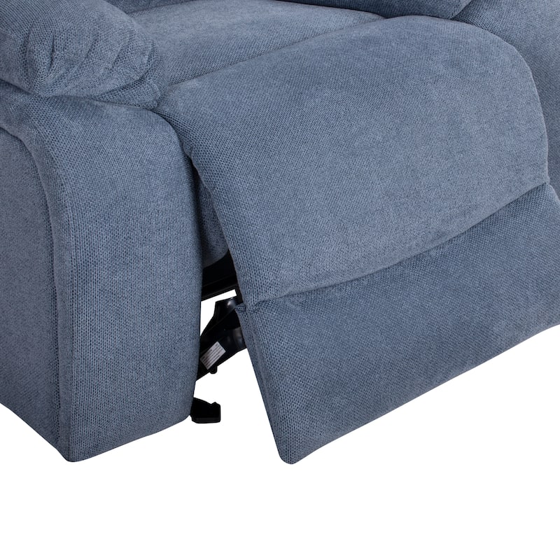 Roundhill Furniture Blitz Transitional 2-Piece Living Room Reclining Set, Sofa and Loveseat