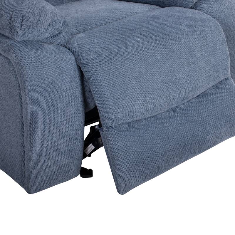Roundhill Furniture Blitz Transitional Manual Reclining Loveseat, with Cup holders