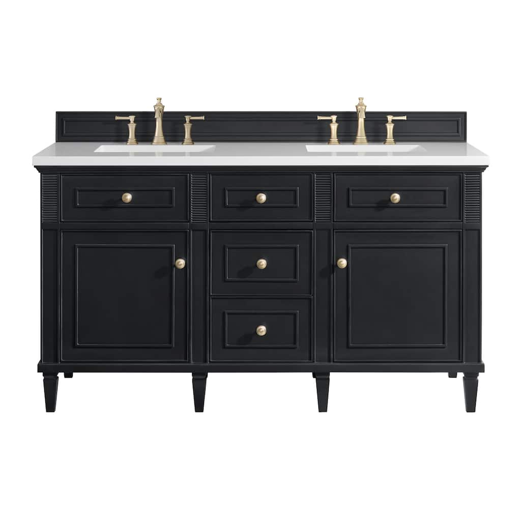 James Martin Vanities 424-V60D-3WZ Lorelai 60" Double Basin Wood