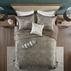 preview thumbnail 40 of 72, Madison Park Whitman Reversible Oversized 5-piece Jacquard Bedspread Quilt Set with Shams and Embroidered Throw Pillows
