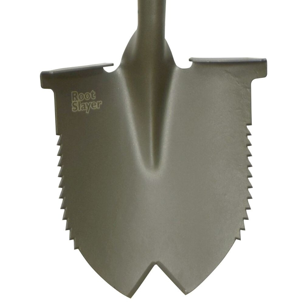 Radius Garden 23211 Root Slayer Round Head Shovel XL. Red N A