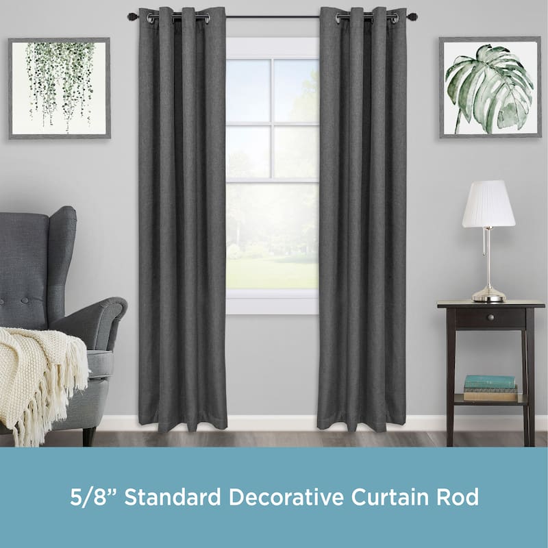 Kenney® Benji 5/8" Standard Decorative Window Curtain Rod