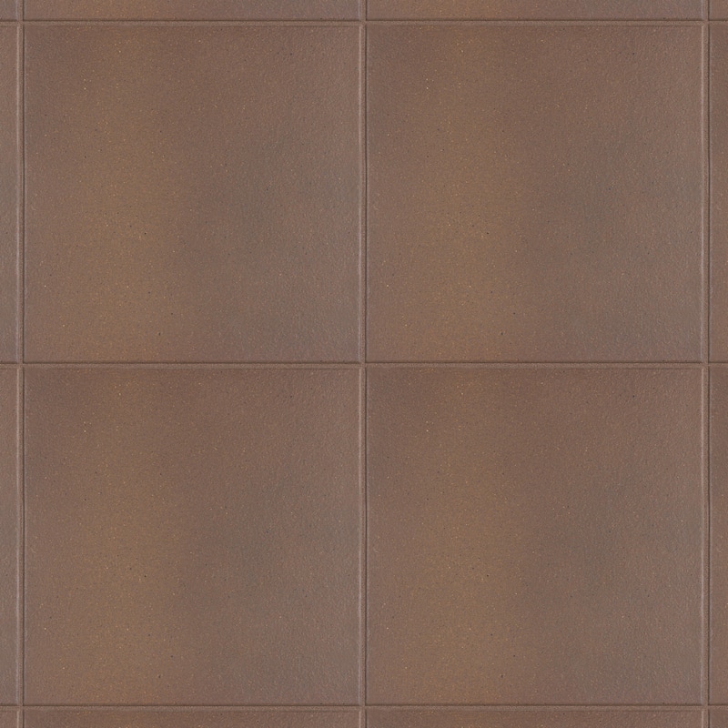 Merola Tile Quarry Flame Brown 7-3/4" x 7-3/4" Ceramic Floor and Wall Tile