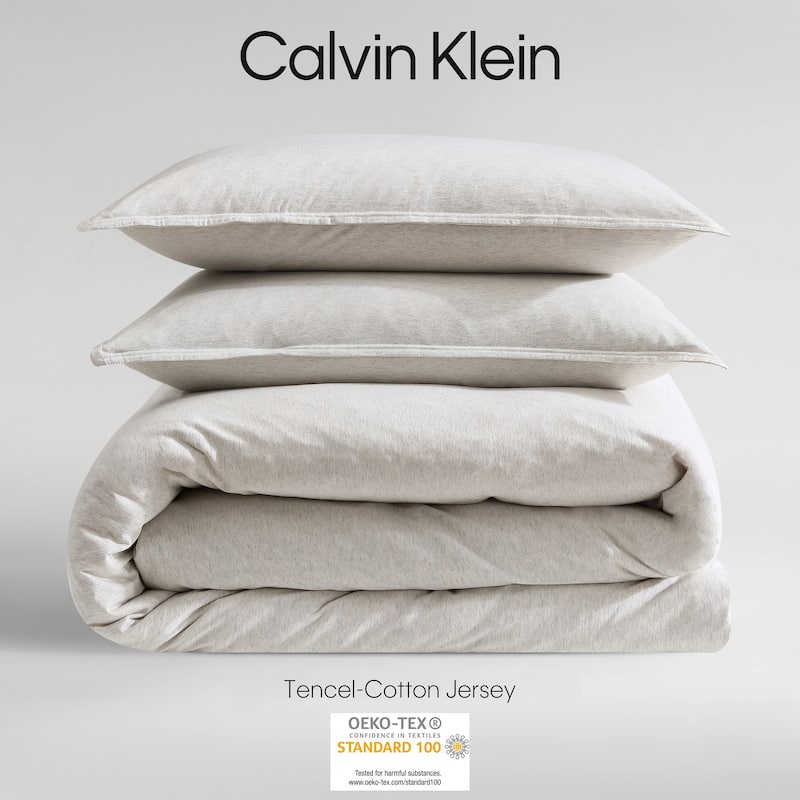 Calvin Klein Modern Cotton Jersey Duvet Cover Set