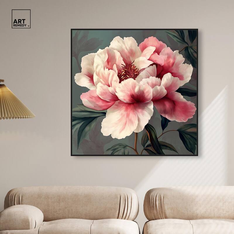 Opal Bloom I Canvas by Art Remedy