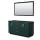 Option Green, Brushed Nickel Trim, No Top