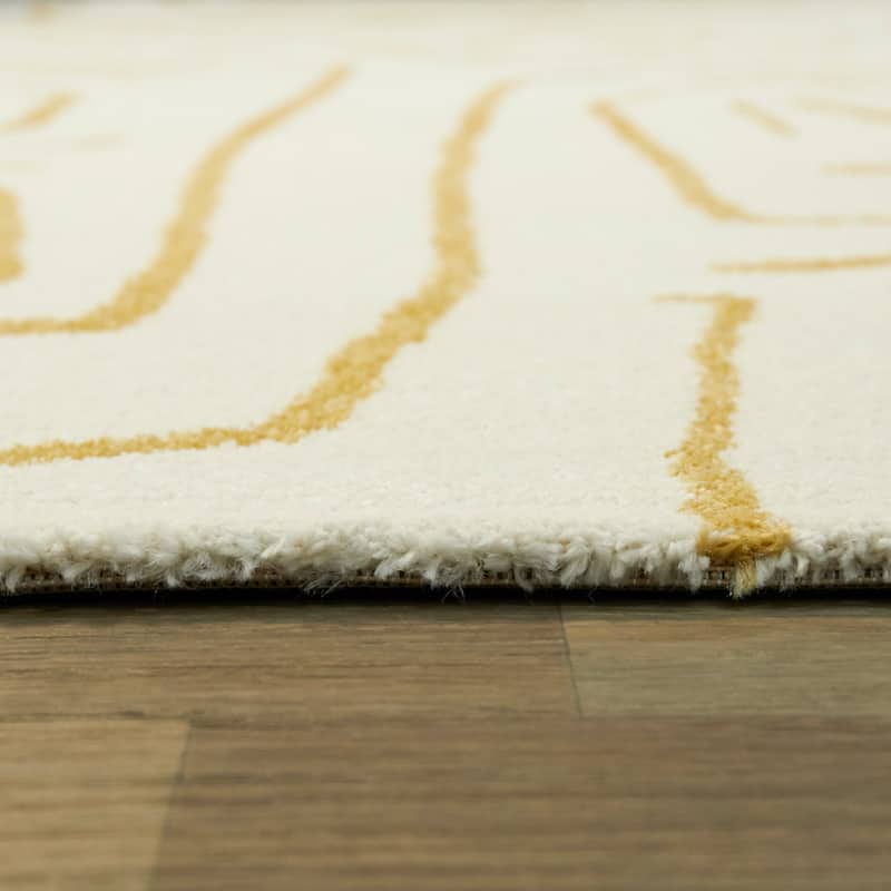 Pollock Modern Abstract Area Rug