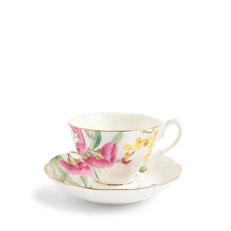 Royal Albert Miranda Kerr Australiana Teacup, Saucer & Plate 3-Piece Set