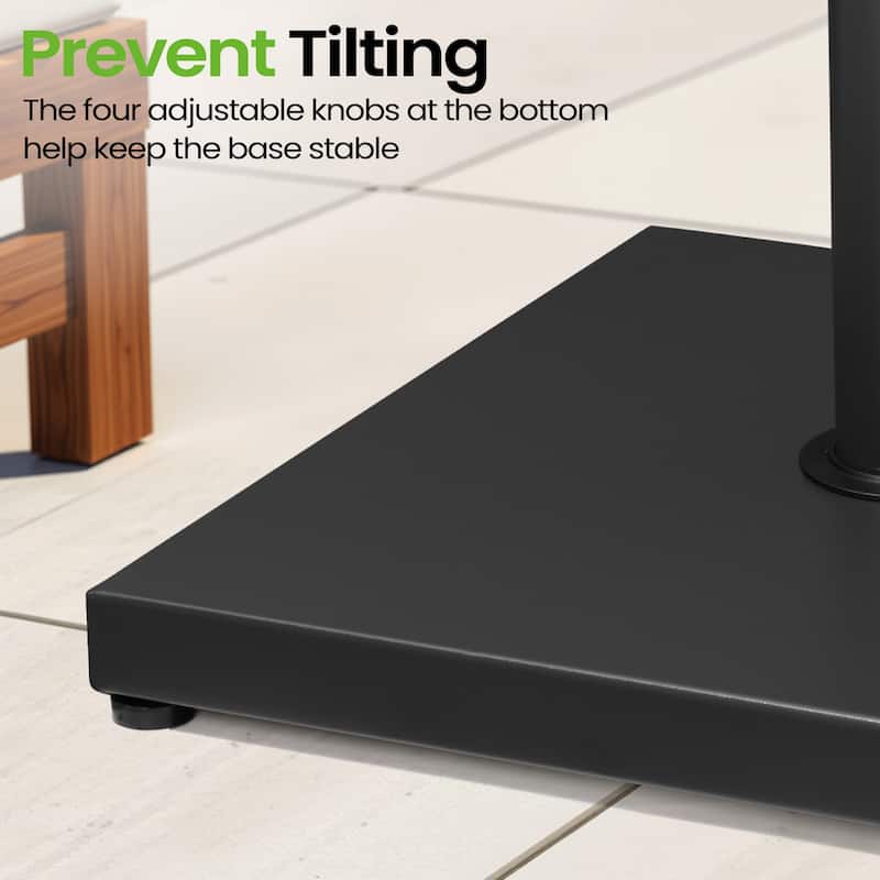 45LBS Outdoor Patio Square Concrete Market Umbrella Base Stand