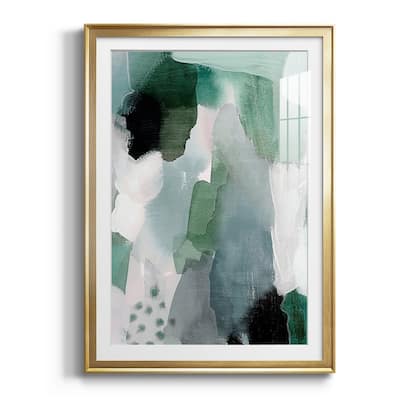 Turquoise Waters I Premium Framed Print - Ready to Hang