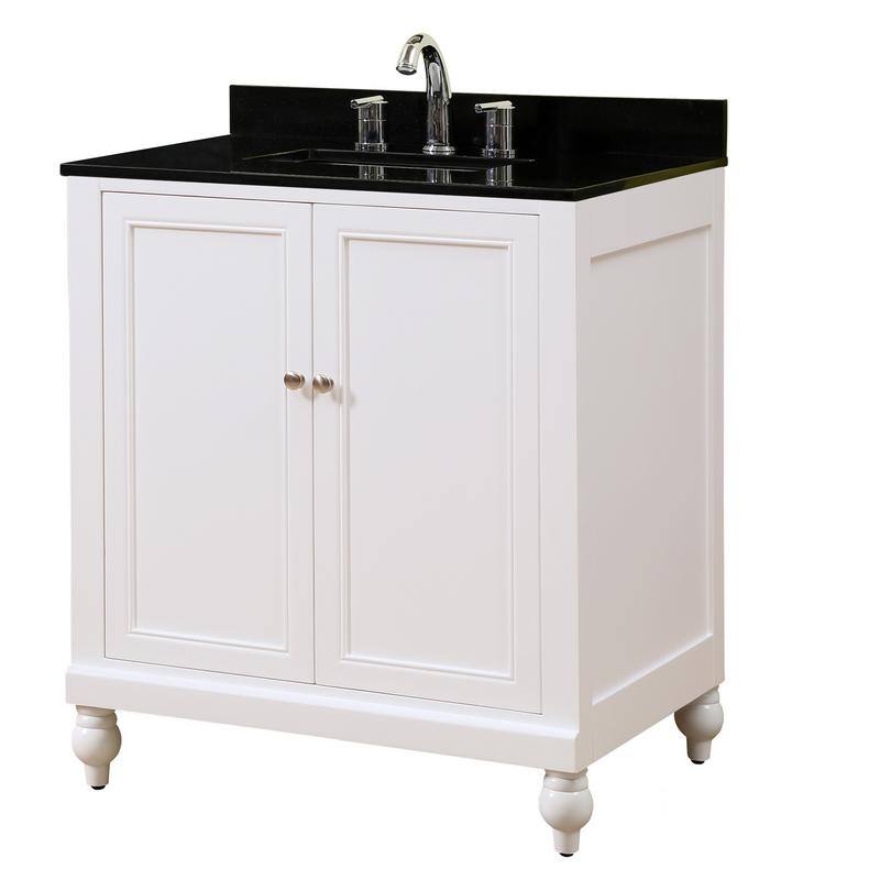 Classic Spa 32 Inch Single Vanity in White