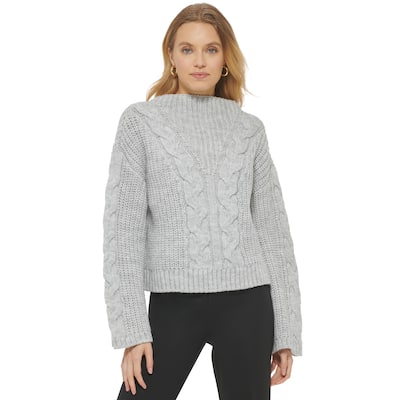 DKNY Oversized Cable Knit Sweater