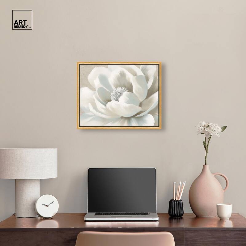 Silken Sepal II Canvas by Art Remedy