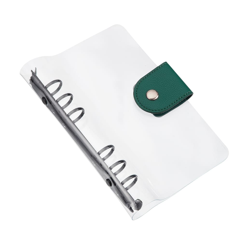 Clear Notebook Binder Transparent Soft Refillable Cover