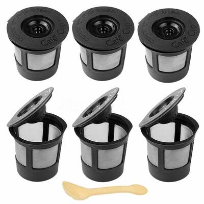 6-Pcs Reusable K-Cup Coffee Filters for Keurig