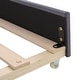 preview thumbnail 27 of 26, Twin Upholstered Bed with Storage and Twin Trundle,USB Charging Ports,French Velvet,With Pull Out Beds