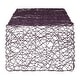 preview thumbnail 42 of 51, DII Woven Paper Table Runner 72"x14" - Eggplant