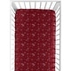 preview thumbnail 3 of 4, Wild West Collection Boy Girl 2 Pack Fitted Crib Sheets Gender Neutral Southern Cowboy Country Red Brown Cream Off White Animal