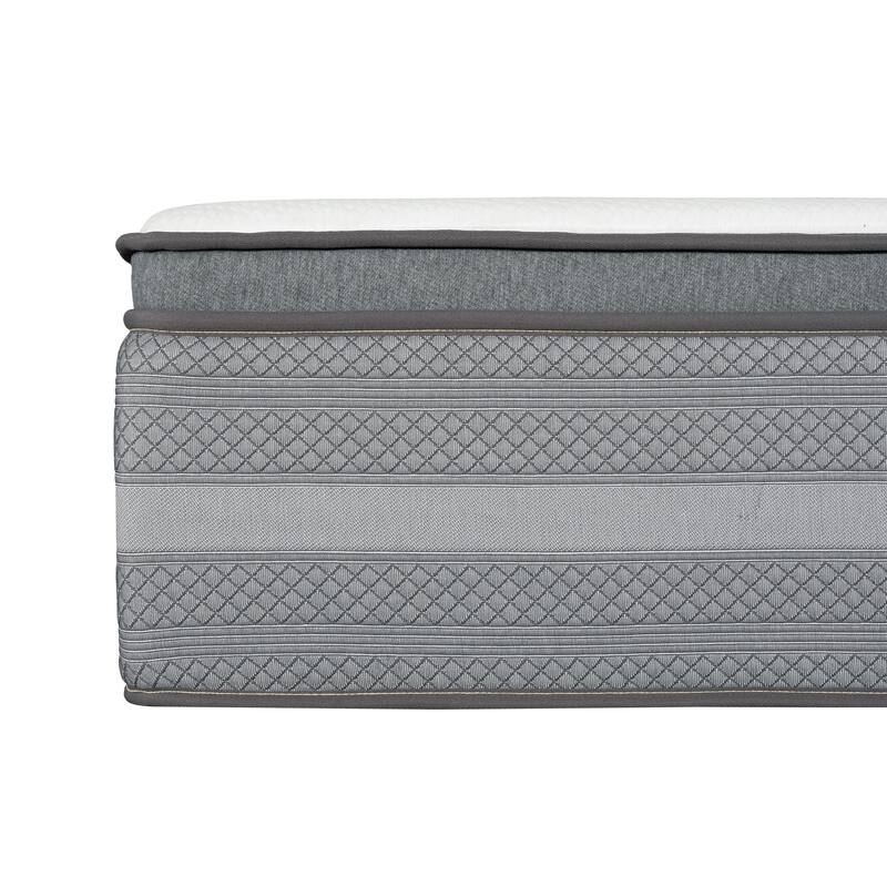 Dani 14 Inch Full Size Mattress, Pocket Coil Hybrid and Foam Layers